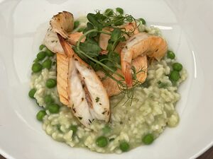 Risotto with salmon prawns and peas.jpg