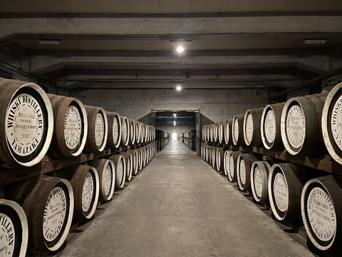 Yamazaki distillery aging barrels.jpg