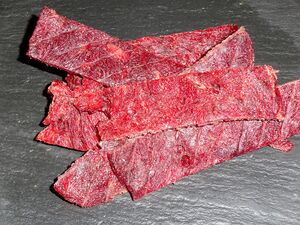 Horse meat jerky made in jeju island.jpg