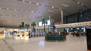 Jieyang airport checkin counters.jpg