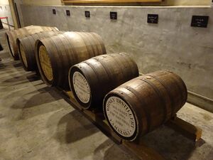 Oak barrels yamazaki distillery.JPG