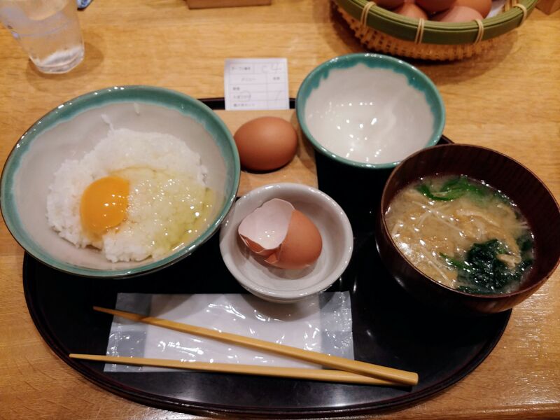 파일:Tamago kake gohan set.jpg