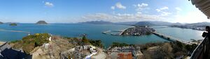 Karatsu city scape from karatsu castle.jpg