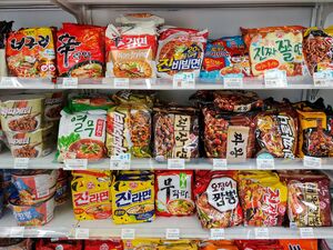 Instant ramens in a korean supermarket.jpg